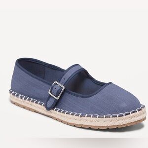 Espadrille Mary Jane Flats
